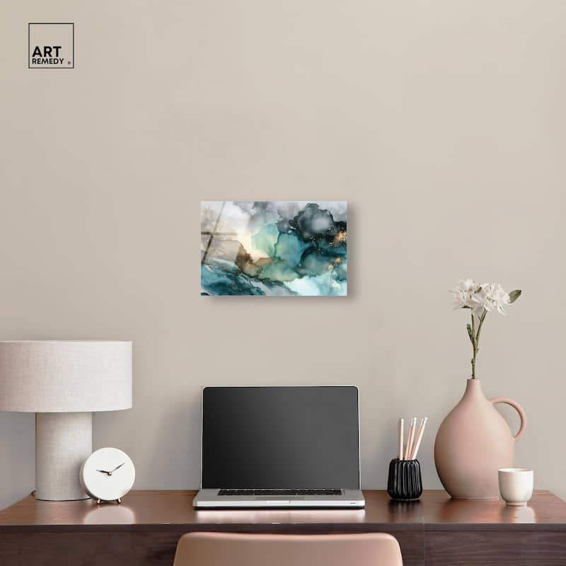 Veiled Inlet Acrylic by Art Remedy, Ready to Hang