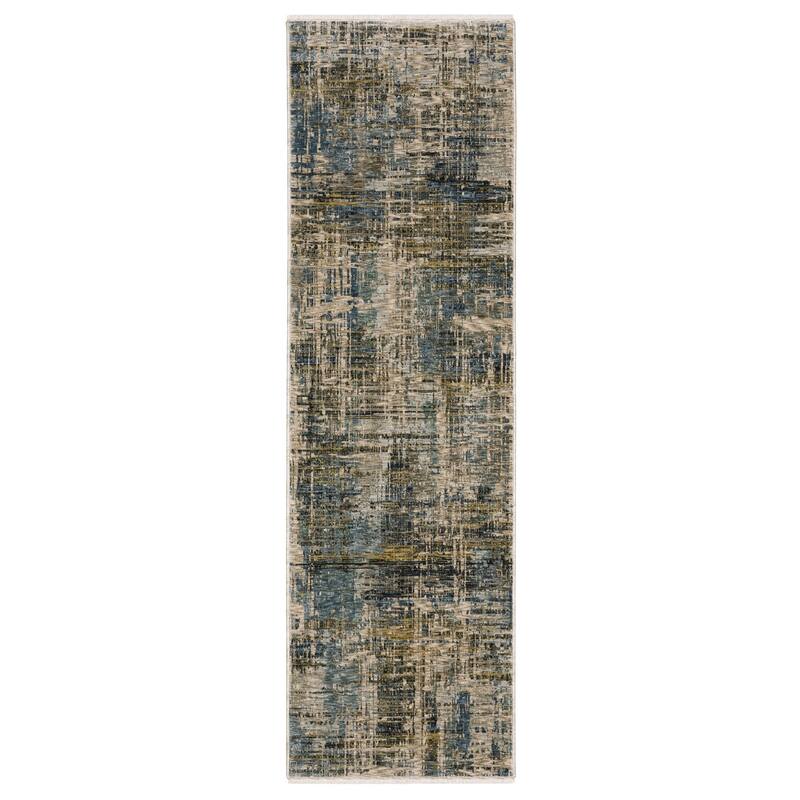 HomeRootsAbstract Modern Runner Area Rug
