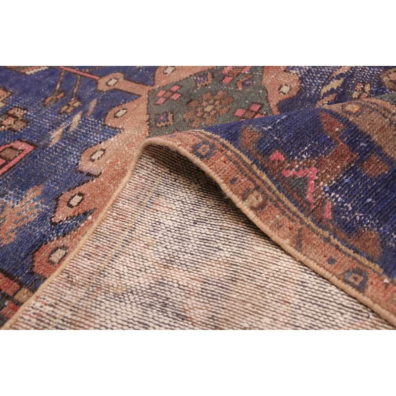 ECARPETGALLERY Hand-knotted Antalya Vintage Copper Wool Rug - 4'1 x 6'9