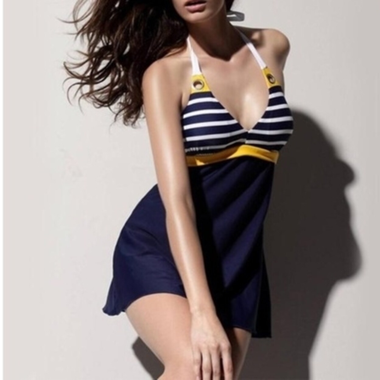 retro sailor swimsuit
