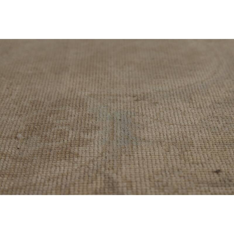 Traditional Tabriz Persian Vintage Area Rug Hand-Knotted Wool Carpet - 9'7" x 12'8"