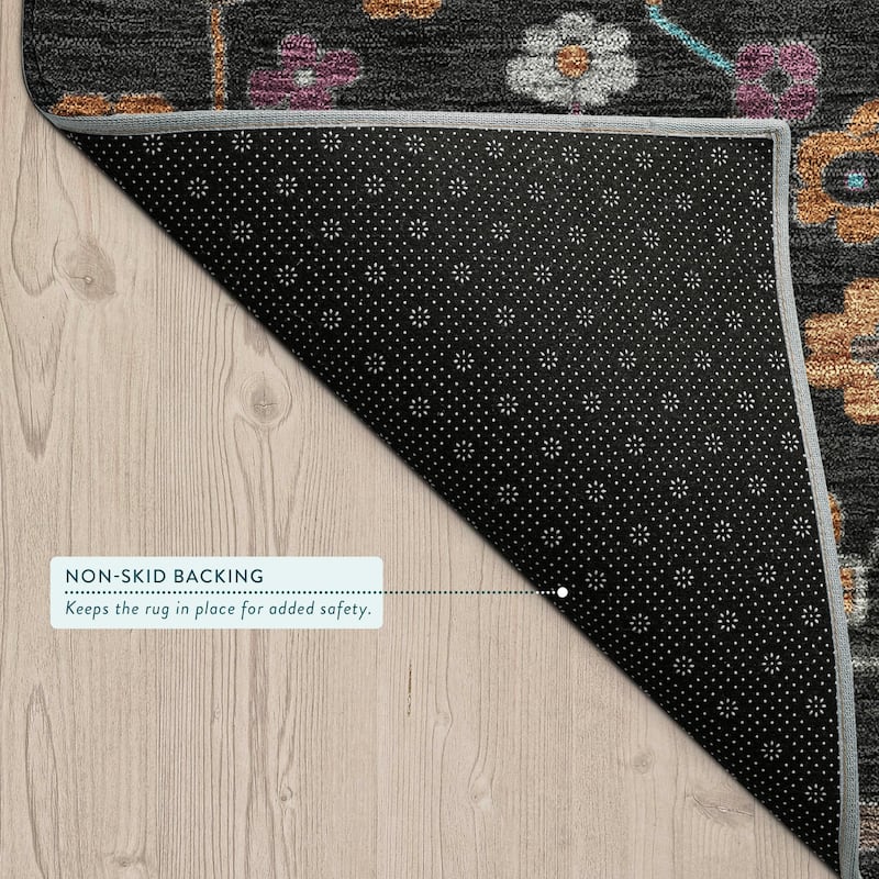 Machine Washable Indoor/ Outdoor Global Dillon Chantille Rug