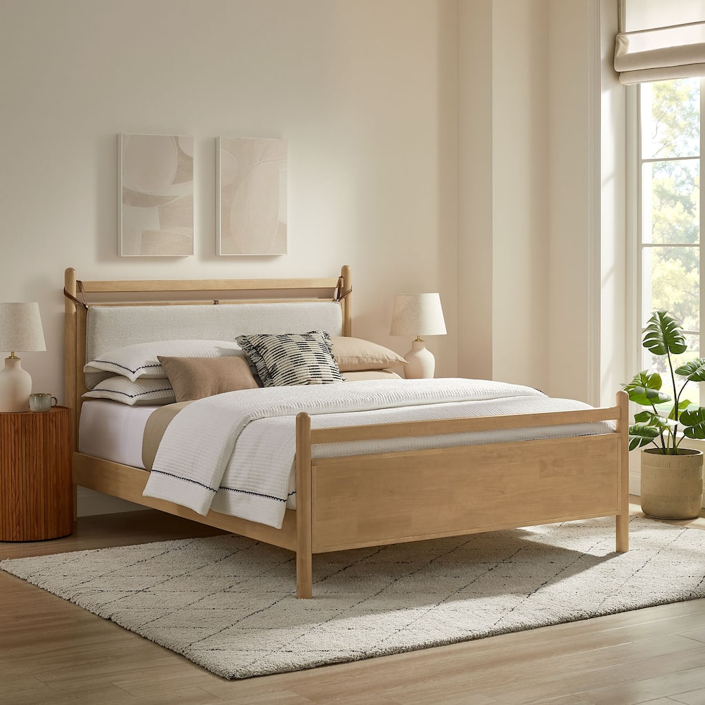 Leni Wood Platform Bed Frame