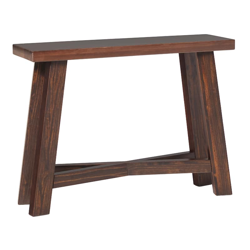 Middlebrook Modern Farmhouse Solid Wood Rectangle Entry Table