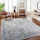 preview thumbnail 1 of 1, Livabliss Hassler Distressed Floral Area Rug 6' 7" x 6' 7" - Round