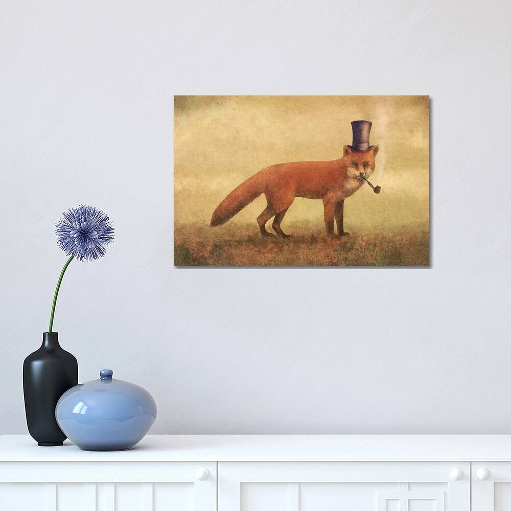 iCanvas "Crazy Like A Fox" by Terry Fan Canvas Print