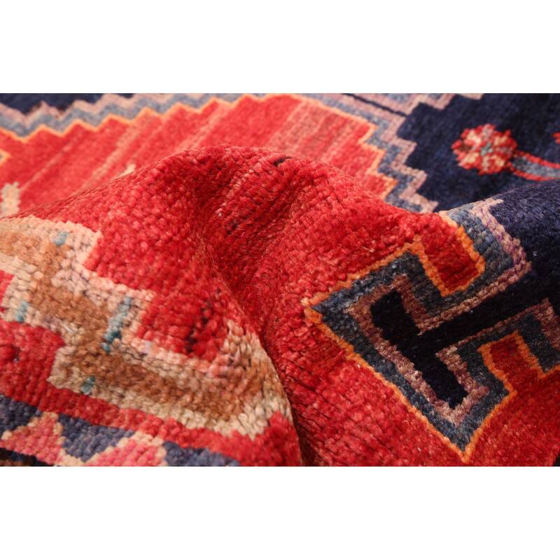 ECARPETGALLERY Hand-knotted Konya Anatolian Red Wool Rug - 5'1 x 8'6