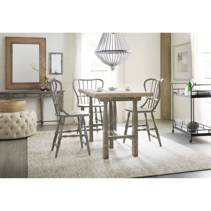 Hooker Furniture Ciao Bella 24" Wide Spindle Back Farmhouse Inspired