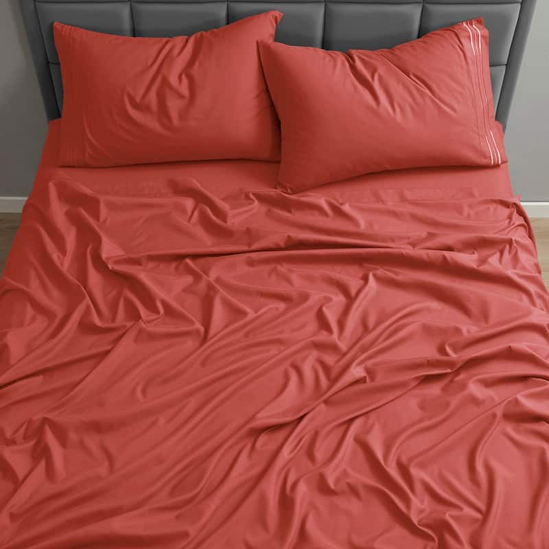 Clara Clark Premium 1800 Series Ultra-soft Deep Pocket Bed Sheet Set