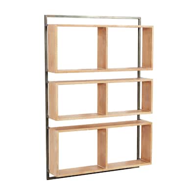 Wood Wall Shelf - Brown - Roche River Decor