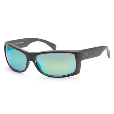 Maui Jim Men's Equator 65 mm Black Sunglasses MJ0848S-002