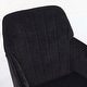 preview thumbnail 59 of 60, Velvet Home Office Chair, Ergonomic Swivel Study Desk Chair, Upholstered Vanity Chair with Backrest Seat and Metal Base