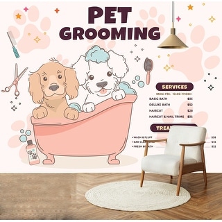 Breathtaking Dog Grooming Green Valley Scene Photography