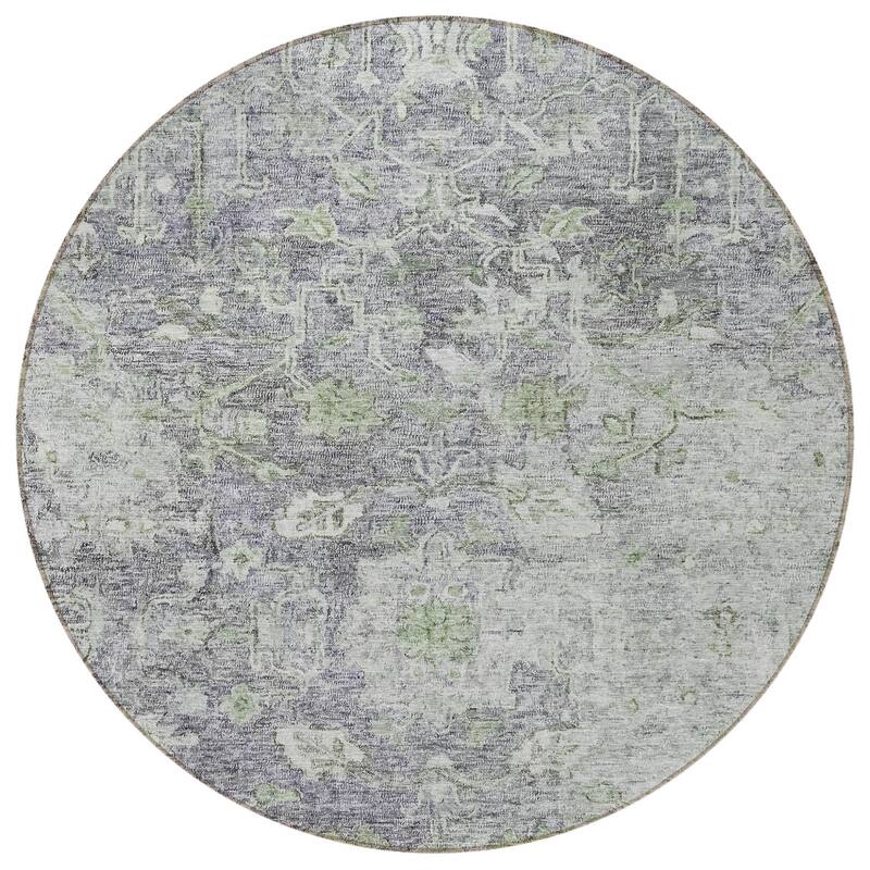 HomeRoots Oriental Traditional Rectangle Outdoor Rug