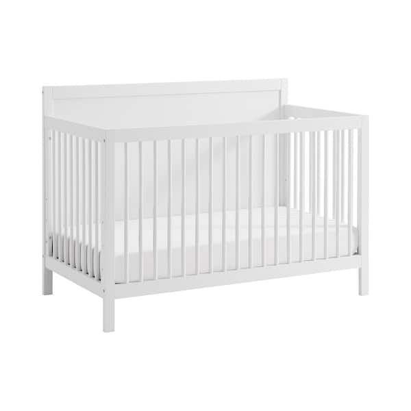 slide 2 of 10, Oxford Baby Essential 4 in 1 Panel Crib White