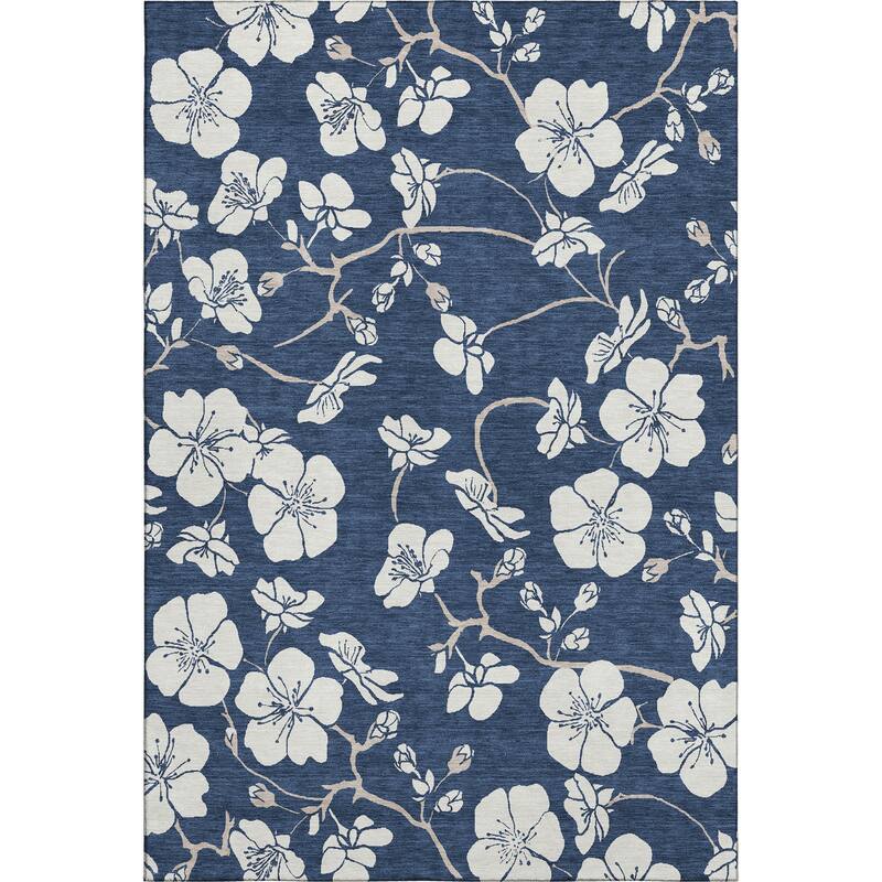 Premium Washable Super Soft Modern Floral Mayfield Rug