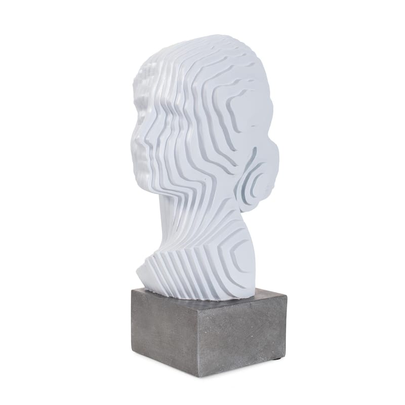 Modern Aspect of Man Sculpture - 7H x 7W x 6.5D