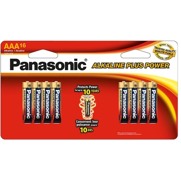 Panasonic Standard Battery , (LR03PA/16BH)