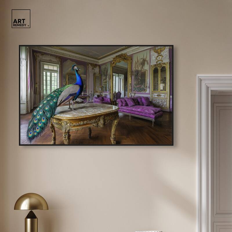 Royal Plumage Canvas by Art Remedy