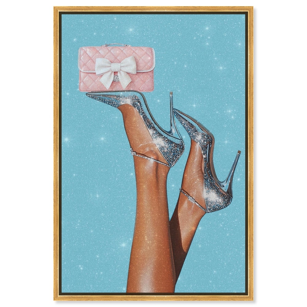 Clutch Purse on Display Canvas by Art Remedy