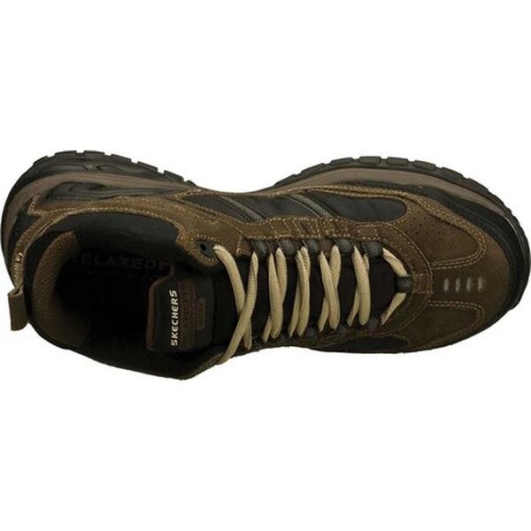 skechers for work men's soft stride canopy slip resistant work boot