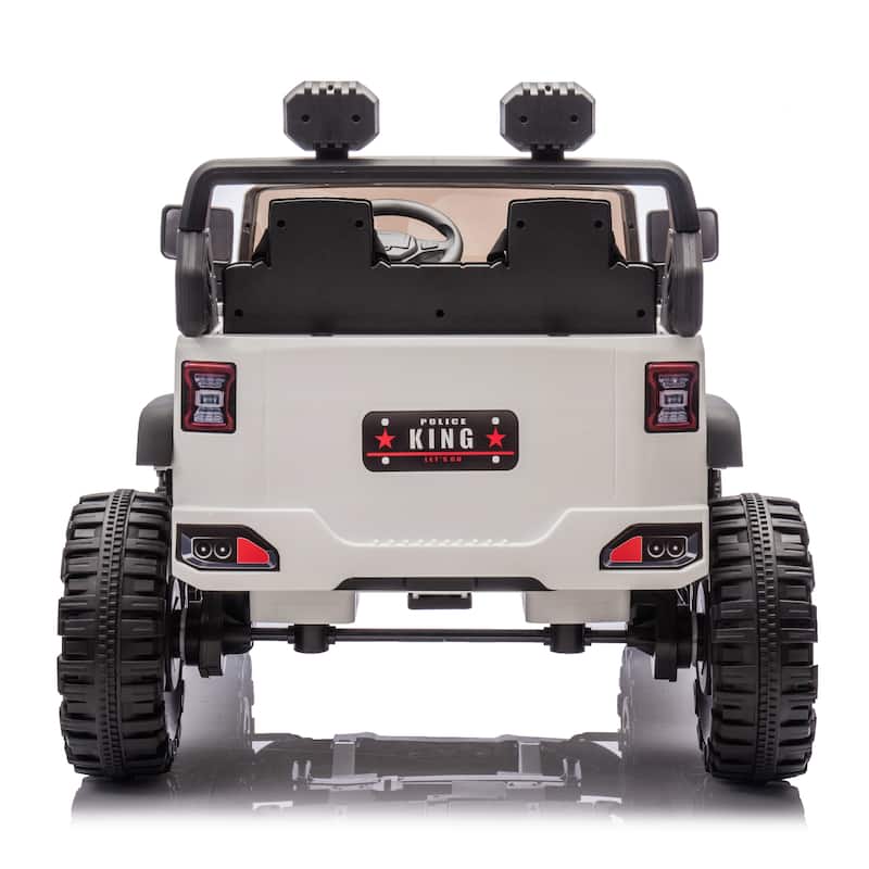 24V Two-Seater Kids Ride On Electric Car W/Parents Control,400w Motor,Provide A Speed Of 1.86-4.35mph For Kids Of 3+