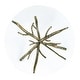 preview thumbnail 16 of 16, 247 Shop At Home Lalia Modern Hammered Metal Tree Branch Side Table