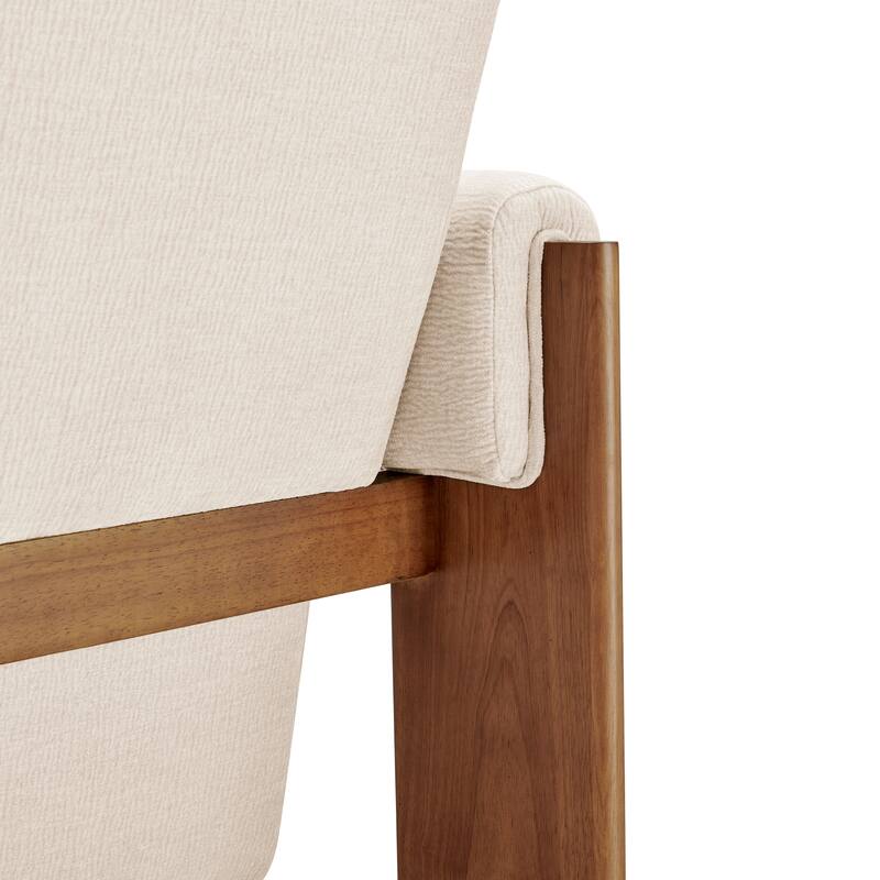 NPD Furniture Silvia Fabric Accent Arm Chair