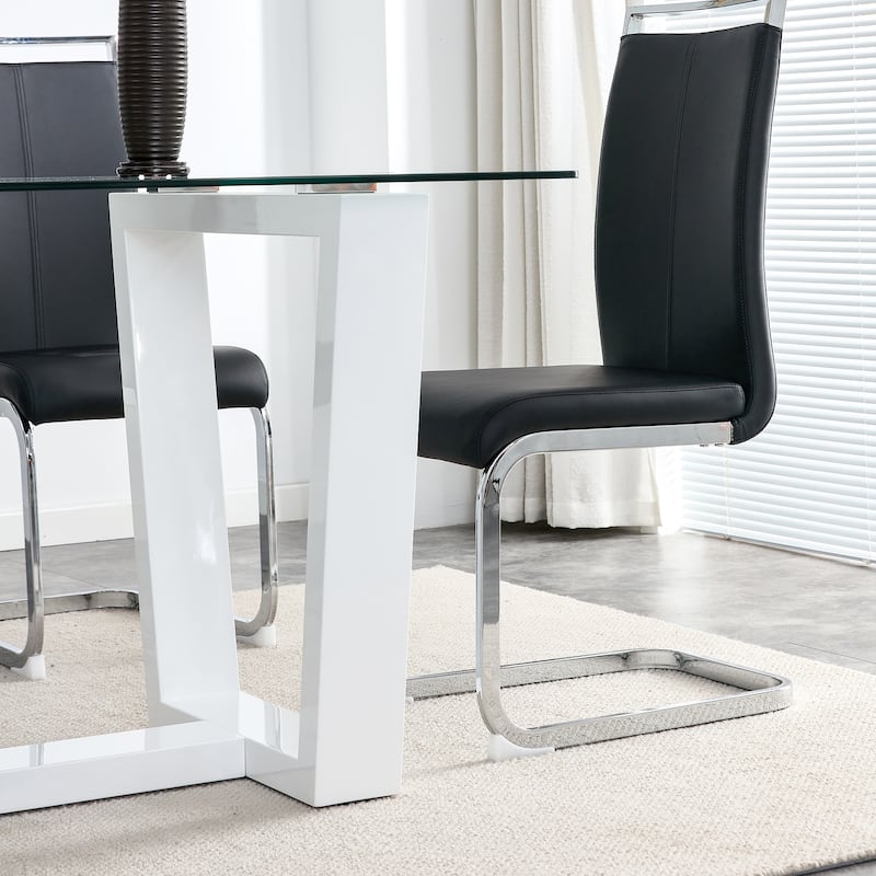 Tempered Glass Dining Table