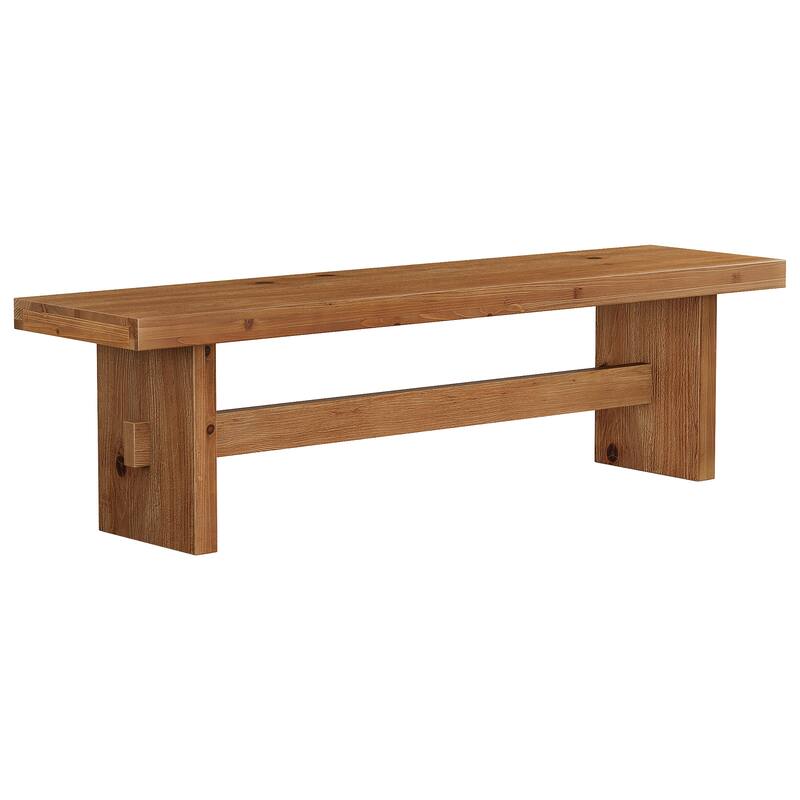 63" Solid Wood Entryway Bench, End of Bed Bench, Entry Way Benches for Bedroom, Hallway, Foyer