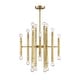 preview thumbnail 3 of 2, Meridian M10040 24 Light 22" Wide Chandelier