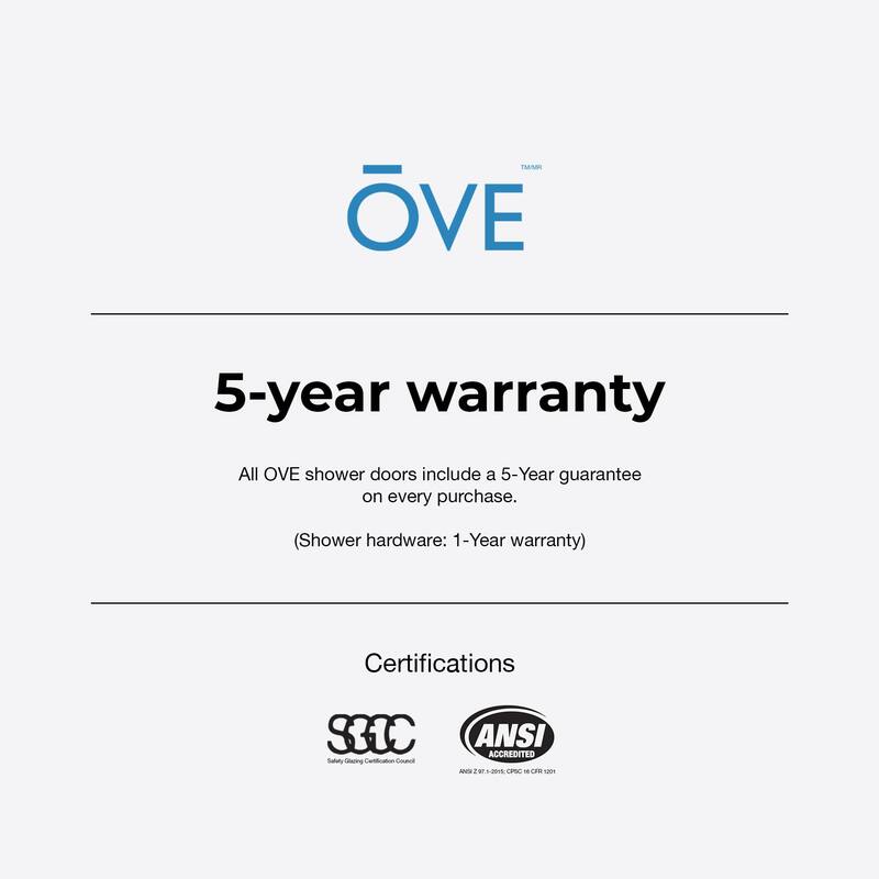 Ove Decors 15SGP-ZORA48 Zora 78-3/4" High x 48" Wide Sliding Framed