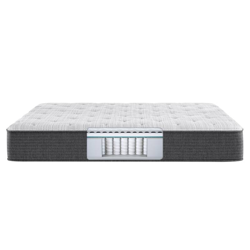 Beautyrest Silver BRS900 12-inch Medium Firm Innerspring Mattress Set