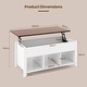 preview thumbnail 3 of 9, Costway Lift Top Coffee Table w/ Hidden Compartment and Storage