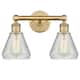 Option Brushed Brass / Clear Crackle