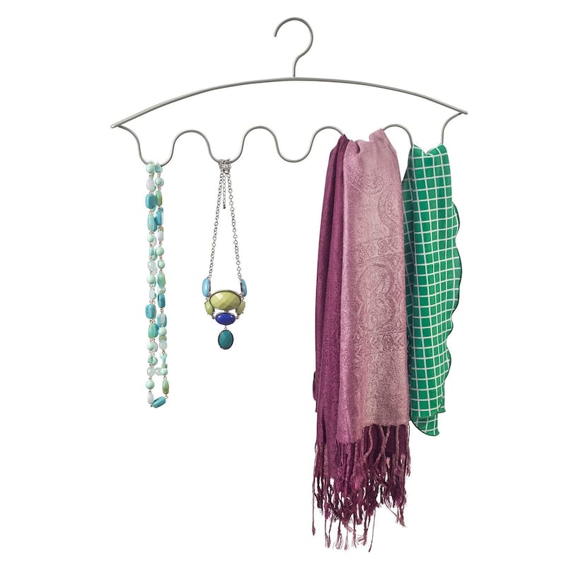 ClosetMaid Nickel Scarf and Belt Organizer