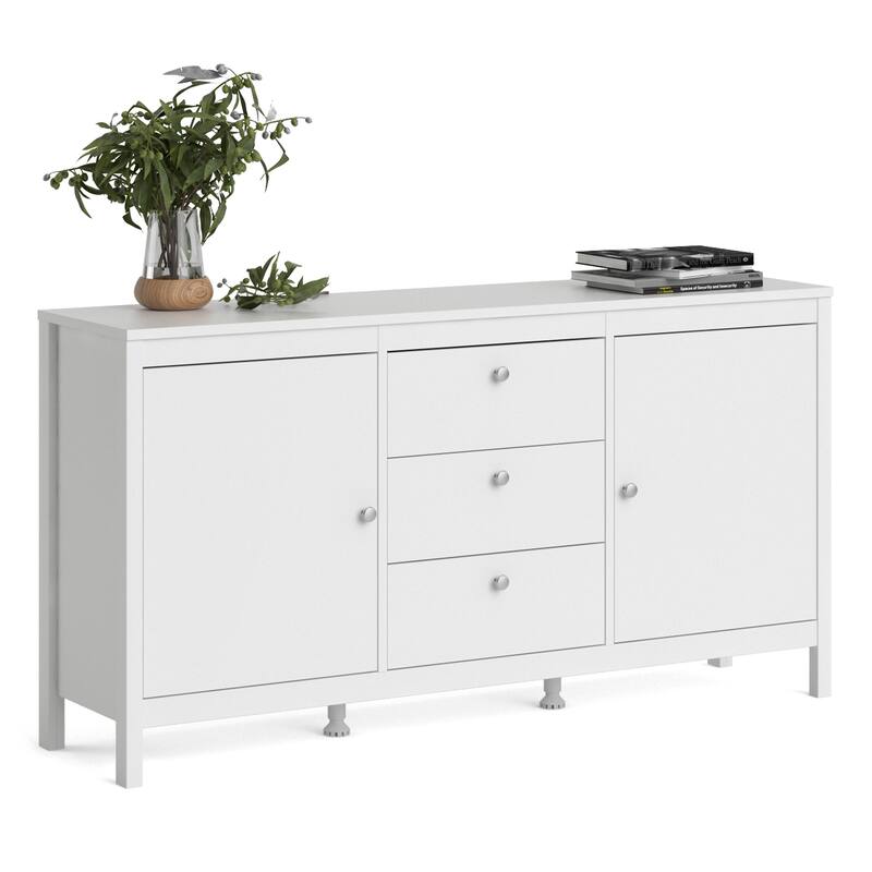 Porch & Den Madrid 2-Door Sideboard with 3-Drawers