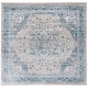 preview thumbnail 7 of 7, SAFAVIEH Victoria Carmena Traditional Oriental Rug 6'7" Square - Blue/Grey - Square