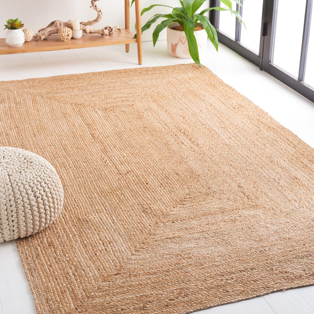SAFAVIEH Handmade Natural Fiber Payten Farmhouse Rug