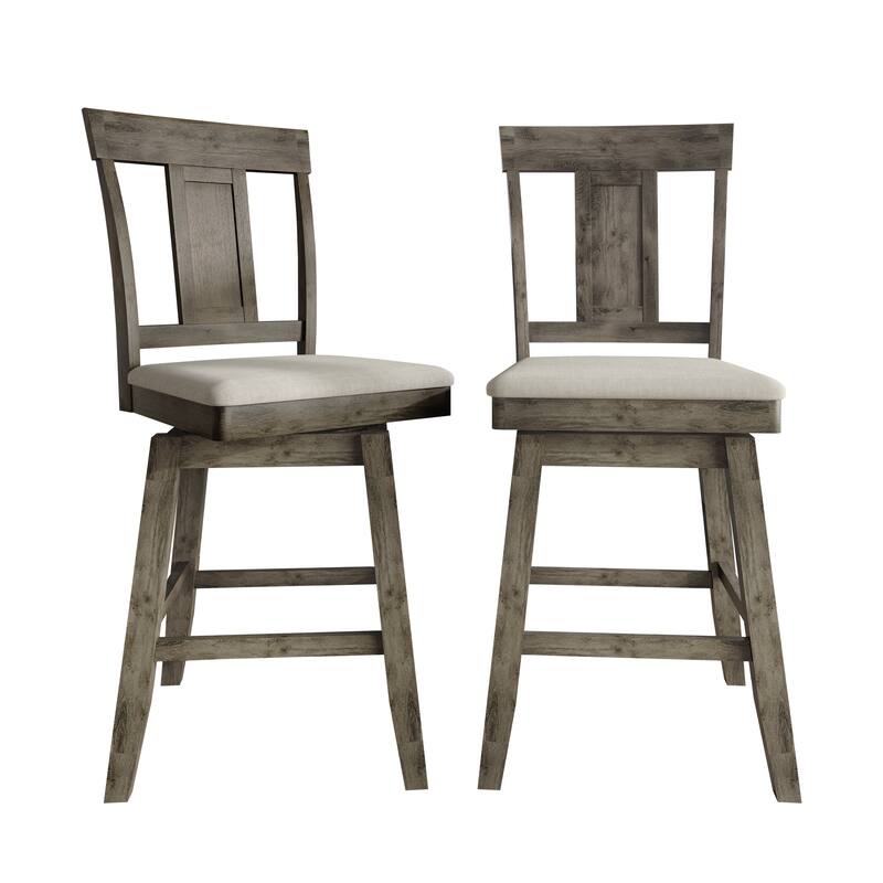 CraftPorch Luxury Swivel Counter Chair with Round Table