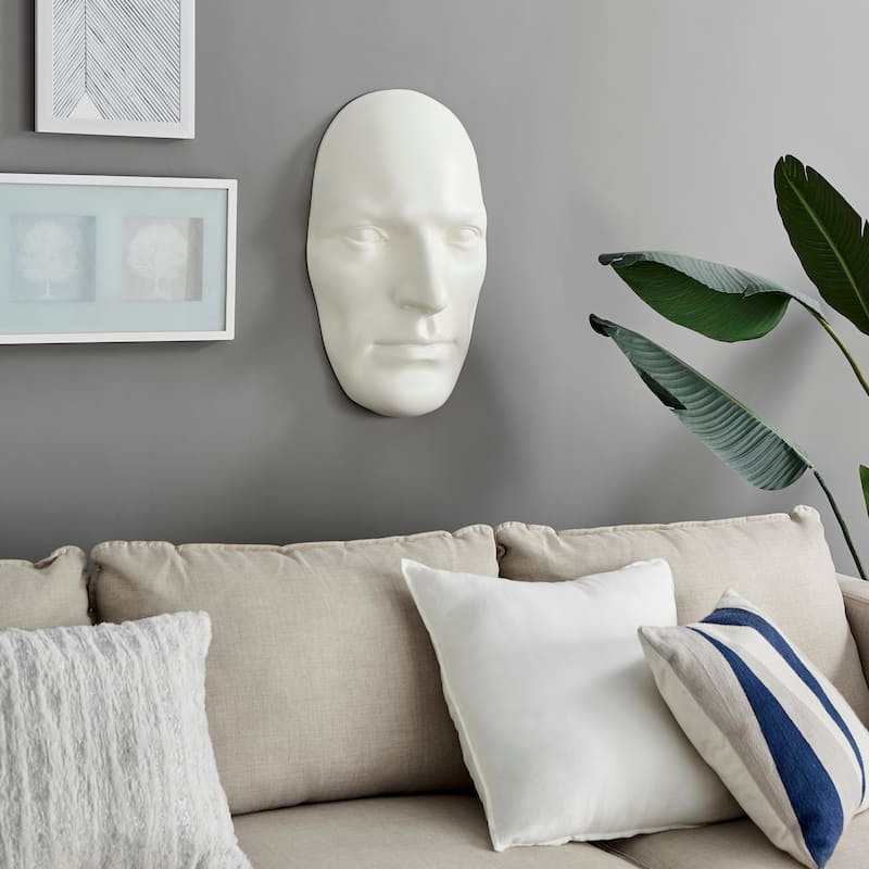 Sumerian Faces Resin Wall Sculptures