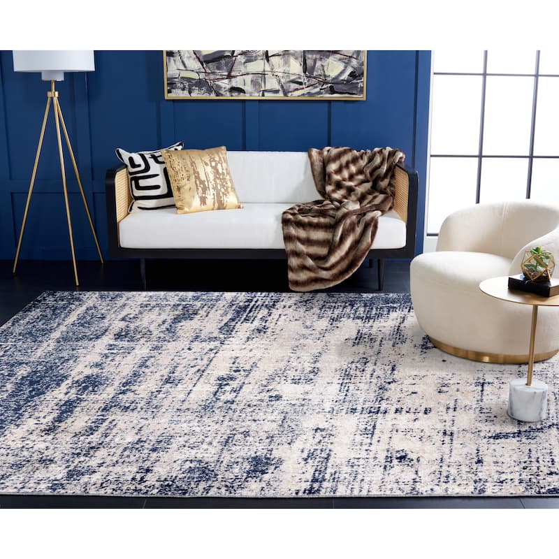 SAFAVIEH Adirondack Guillerma Modern Abstract Distressed Rug