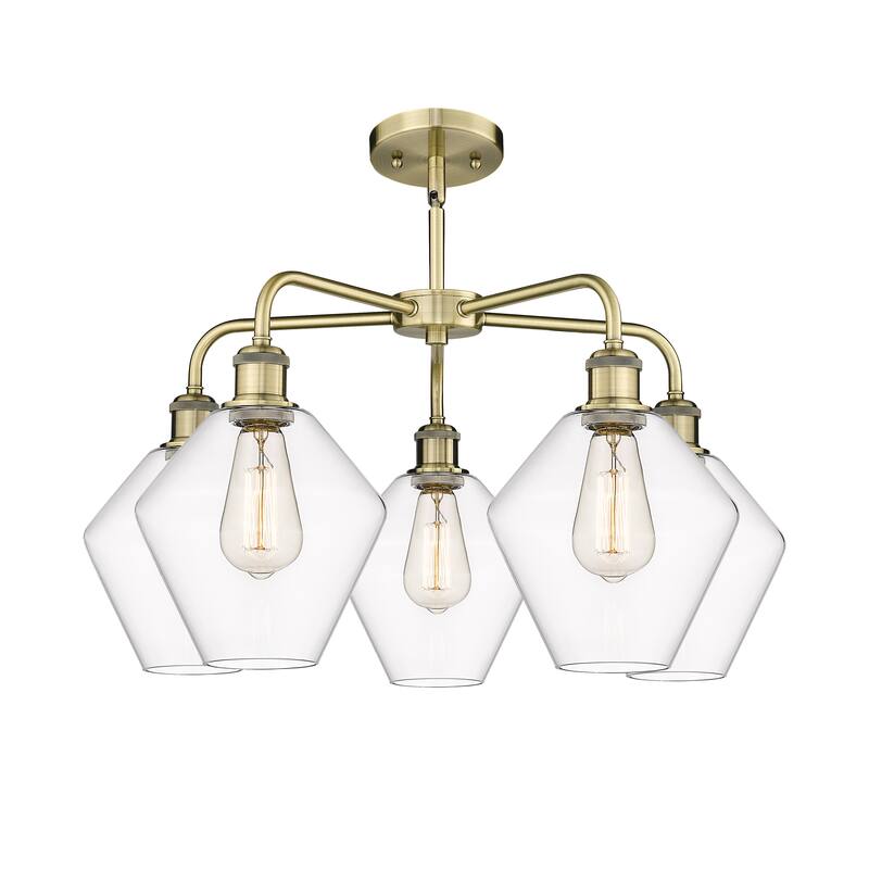 Innovations Lighting Cindyrella - 5 Light 8" Stem Hung Chandelier