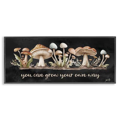 Stupell Grow Your Own Way Framed Giclee Art Design By Marla Rae