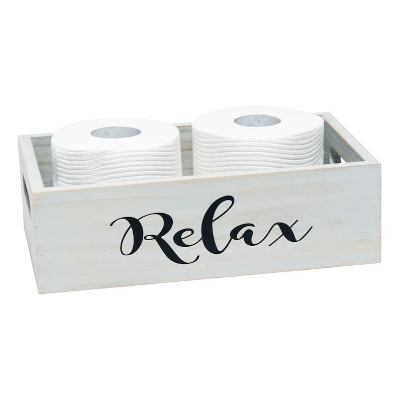 Elegant Designs Three Piece Decorative Wood Bathroom Set