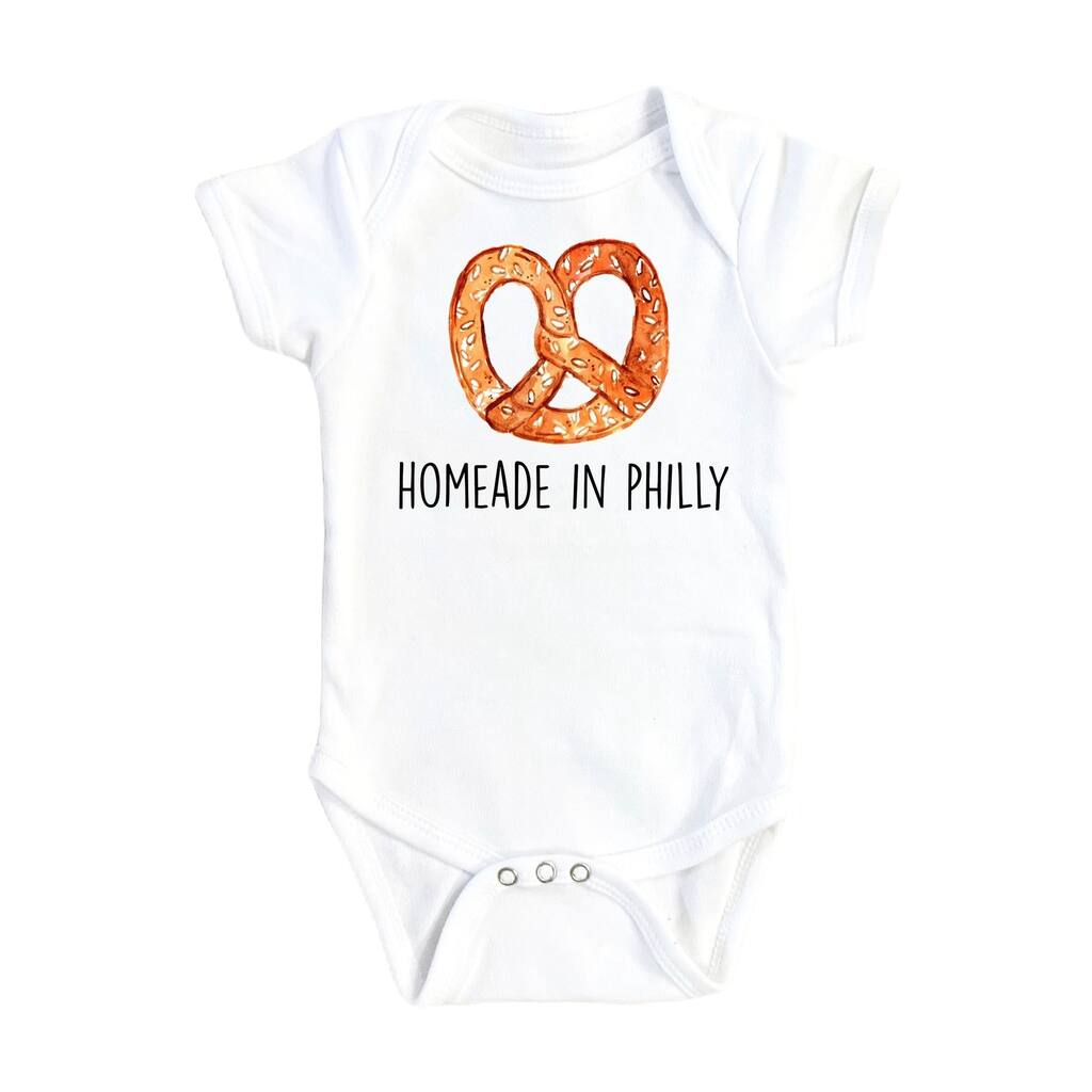 Pretzel - Baby Boy Girl Clothes Infant Bodysuit Funny Cute Newborn 1A