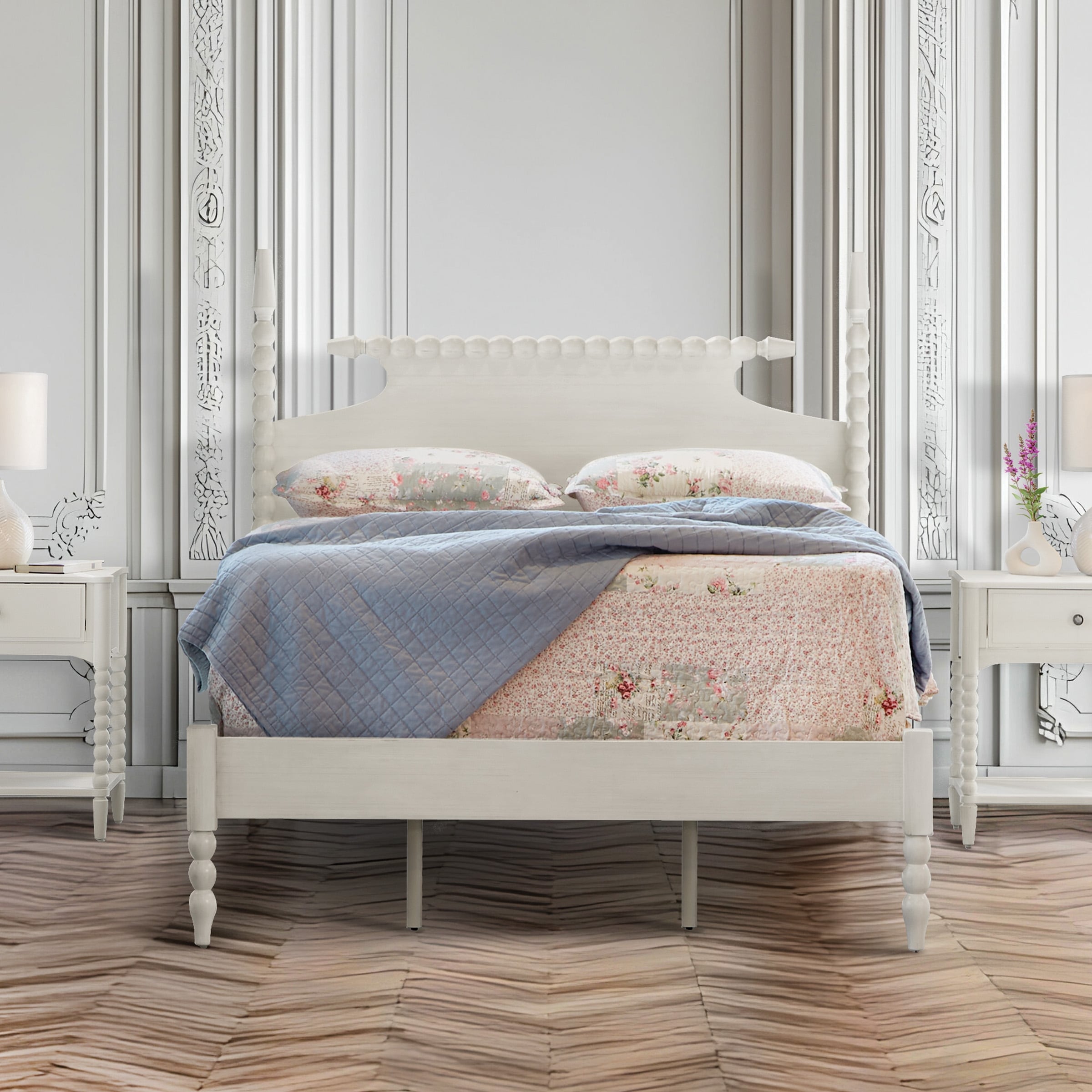 OSP Spindle King Bed Set (1-Year Warranty)
