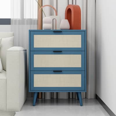 3-Drawer Cabinet for Bedroom, Living Room, and Study