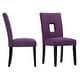 preview thumbnail 19 of 43, Mendoza Keyhole Back Dining Chair (Set of 2) by iNSPIRE Q Bold