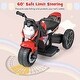 preview thumbnail 8 of 32, 6V Battery Powered Motorbike with Detachable Training Wheels for Kids - 29" x 15" x 19"